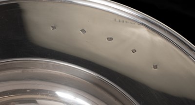 Lot 39 - A silver presentation dish