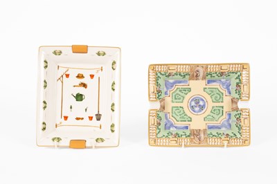 Lot 84 - Two Hermès ashtrays