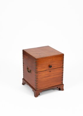 Lot 327 - A mahogany two-handled wine cooler
