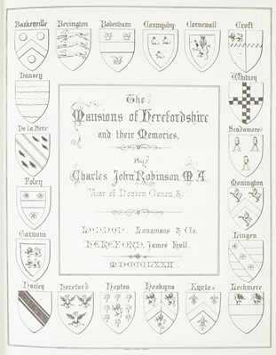 Lot 301 - Herefordshire and Hereford
