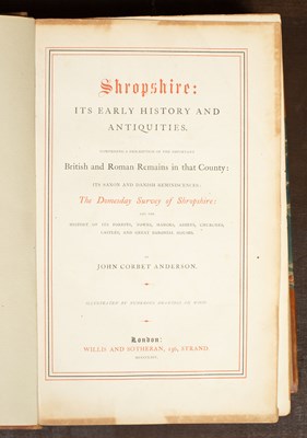 Lot 305 - Shrewsbury & Shropshire