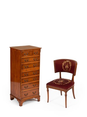 Lot 340 - A 19th Century mahogany bow-backed chair
