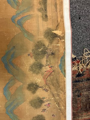 Lot 569 - After Qui Ying in imitation of Zhang Ze Duan
