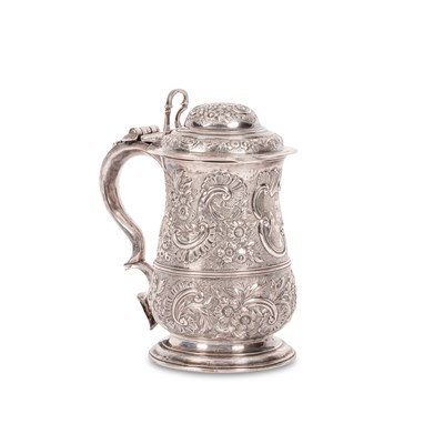 Lot 2 - A George II silver tankard