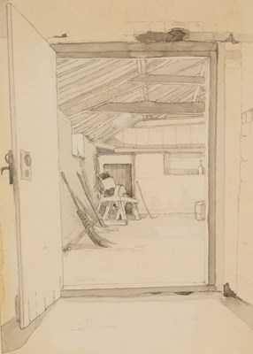 Lot 218 - Attributed to Sir George Clausen RA RWS (1852-1944)