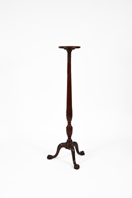 Lot 345 - A mahogany torchère