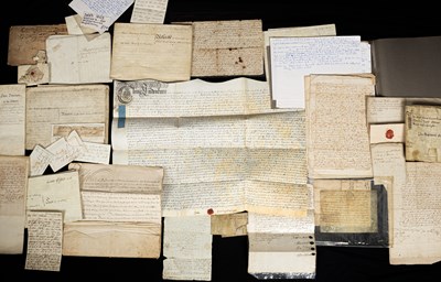 Lot 430 - A collection of manuscript documents and letters