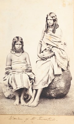 Lot 600 - An album of forty-two late 19th Century Indian photographs