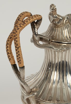 Lot 4 - A George III silver ewer