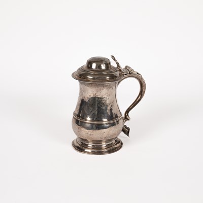 Lot 53 - A George II silver tankard