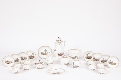 Lot 508 - A Meissen part tea and coffee service