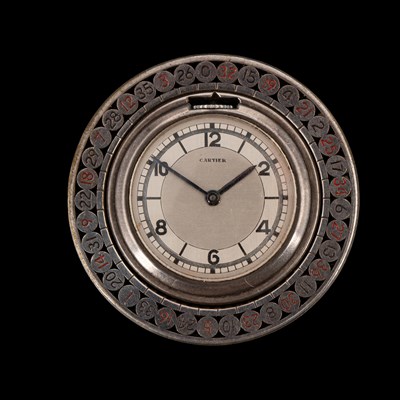 Lot 181 - A Cartier 'Roulette' pocket or fob watch