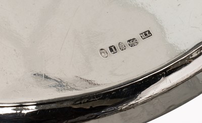 Lot 7 - A George III silver salver