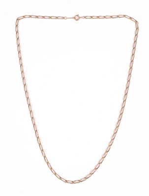Lot 171 - A 9ct yellow gold chain necklace