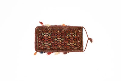 Lot 695 - A Yomut Spindle bag