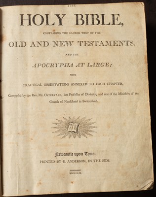 Lot 349 - The Holy Bible