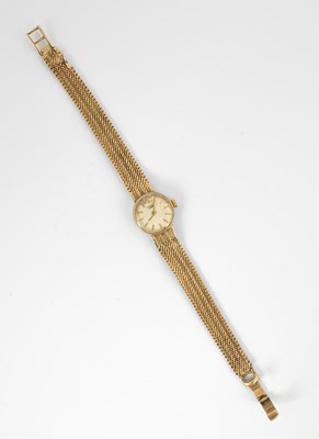 Lot 177 - A lady's 9ct gold cocktail watch