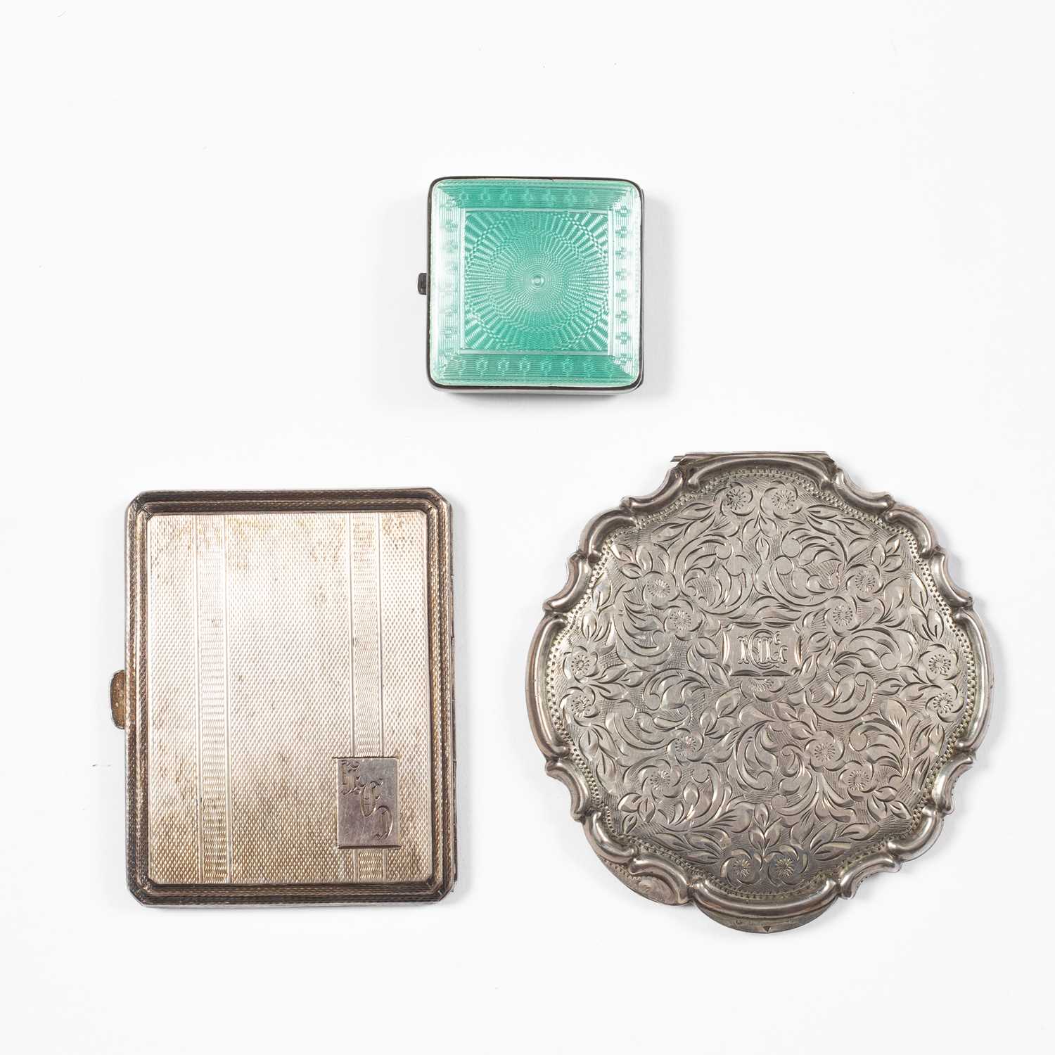 Lot 31 - A silver cigarette case