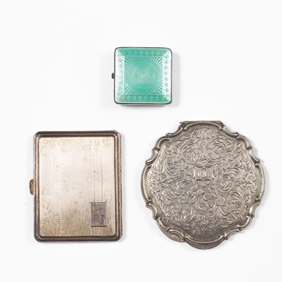 Lot 31 - A silver cigarette case