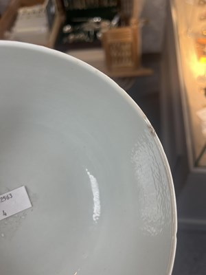 Lot 623 - A Chinese iron red decorated bowl