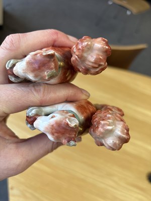 Lot 535 - A pair of large Derby squirrels