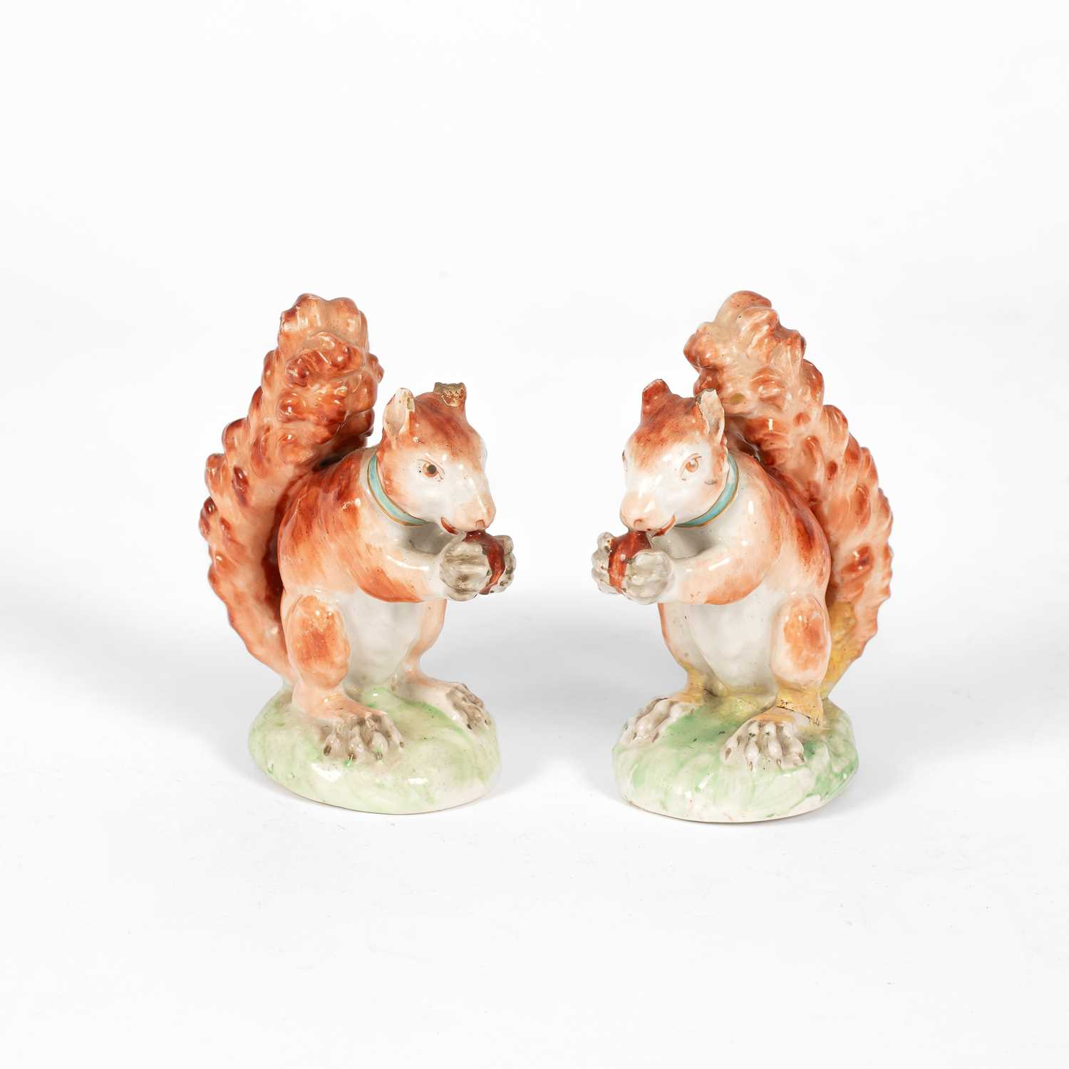 Lot 535 - A pair of large Derby squirrels