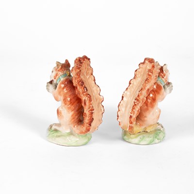 Lot 535 - A pair of large Derby squirrels