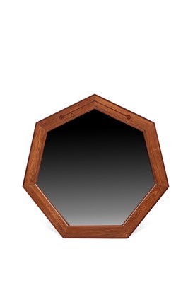Lot 109 - Jeremy Green (born 1951) a heptagonal wall mirror
