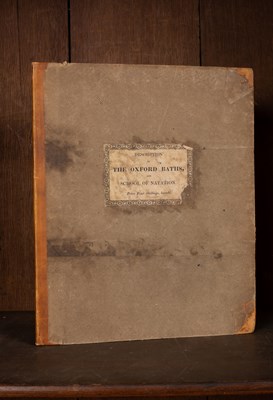 Lot 370 - Whittock (Nathaniel) A Description of the Oxford Baths, and School of Natation
