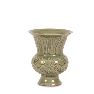 Lot 620 - A Chinese celadon vase