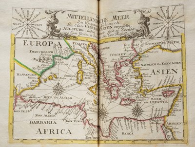 Lot 399 - Bodenehr (Gabriel, publisher) Atlas Curieux oder Neuer und Compendieuser Atlas