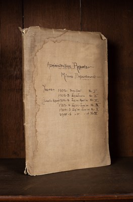 Lot 378 - [Mining] Mines Department interim report 1903-1904, Johannesburg
