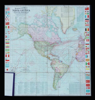 Lot 407 - Scarborough's Map of the World
