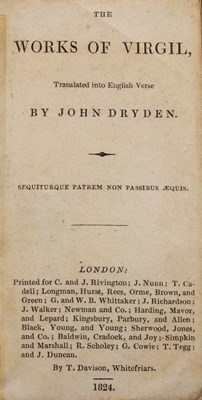 Lot 258 - Dryden (John) The Dramatick Works of John Dryden