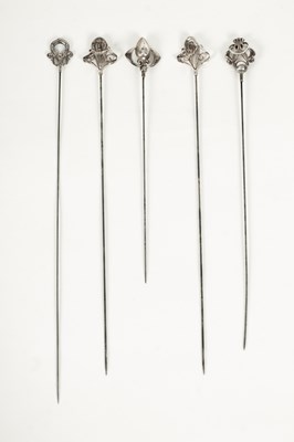 Lot 28 - Two Charles Horner silver hatpins