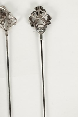 Lot 28 - Two Charles Horner silver hatpins