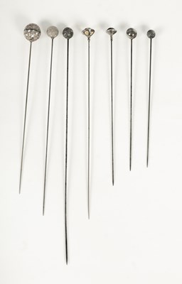 Lot 33 - Two Charles Horner silver hatpins
