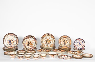 Lot 481 - Derby and Royal Crown Derby Imari tea wares