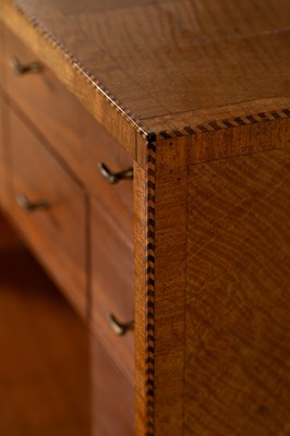 Lot 124 - Ernest Gimson (1864-1919) A writing cabinet on stand