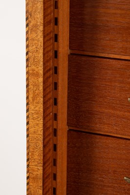 Lot 124 - Ernest Gimson (1864-1919) A writing cabinet on stand