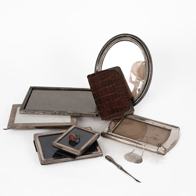 Lot 43 - Six silver photograph frames