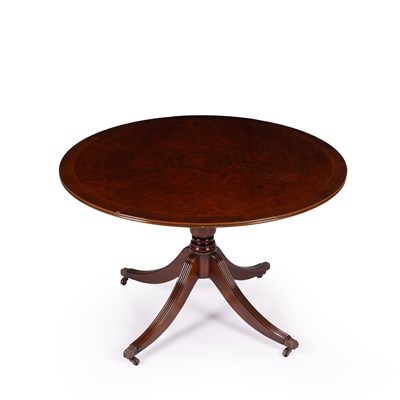 Lot 31 - A Regency style mahogany centre table