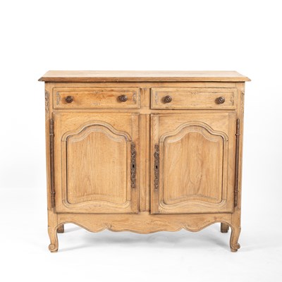 Lot 69 - A French provincial oak dresser base