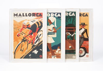 Lot 54 - Mallorca Interest - A Set of Reproduction Posters