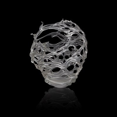 Lot 483 - Peter Layton (born 1937) a studio glass organic sculptural form