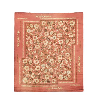 Lot 547 - A floral Art Deco Axminster carpet