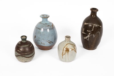 Lot 416 - A bottle vase
