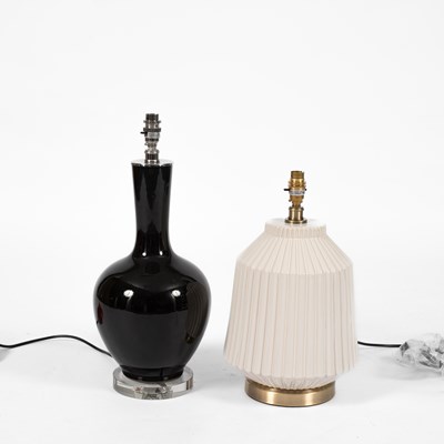 Lot 158 - Two India Jane table lamps