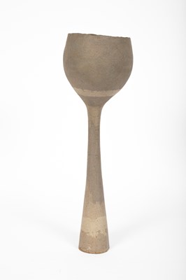 Lot 435 - A studio pottery goblet
