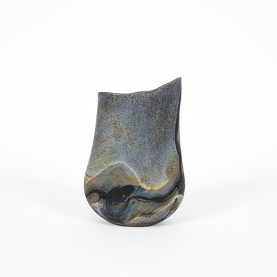 Lot 479 - Peter Layton (born 1937) a studio glass vase